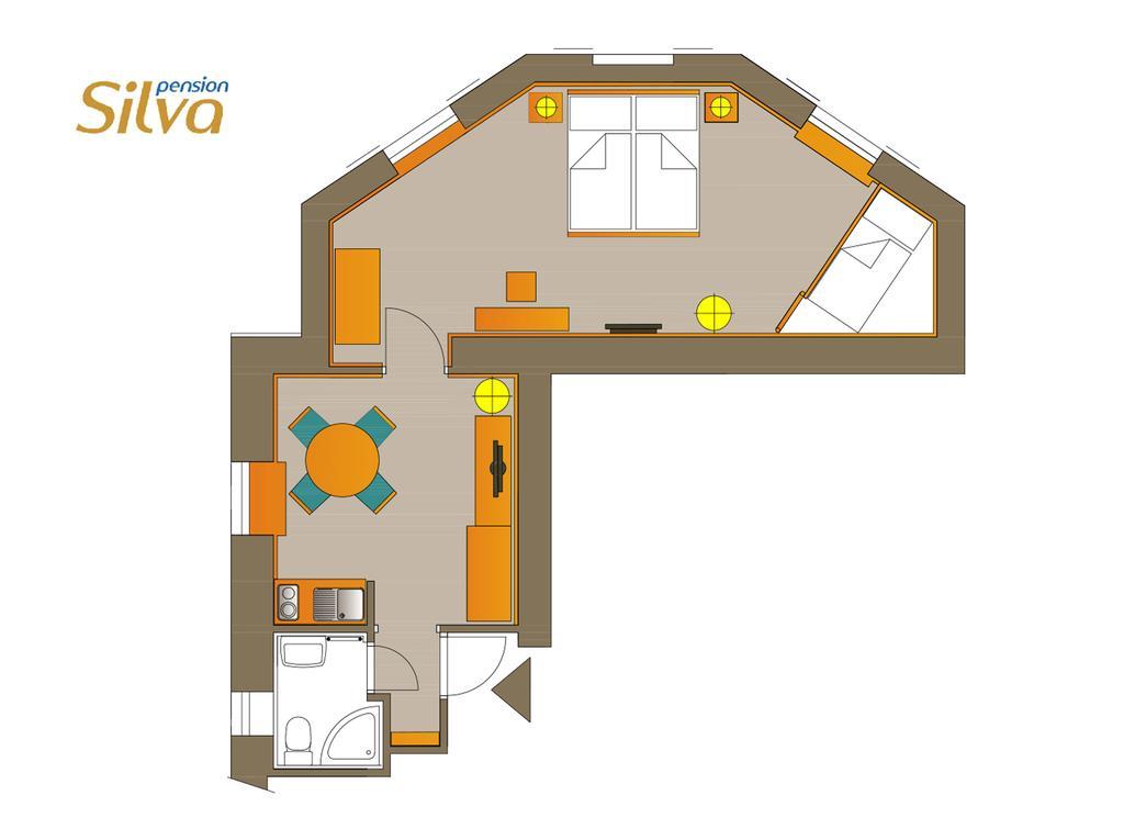 Pension Silva Špindlerŭv Mlýn Phòng bức ảnh